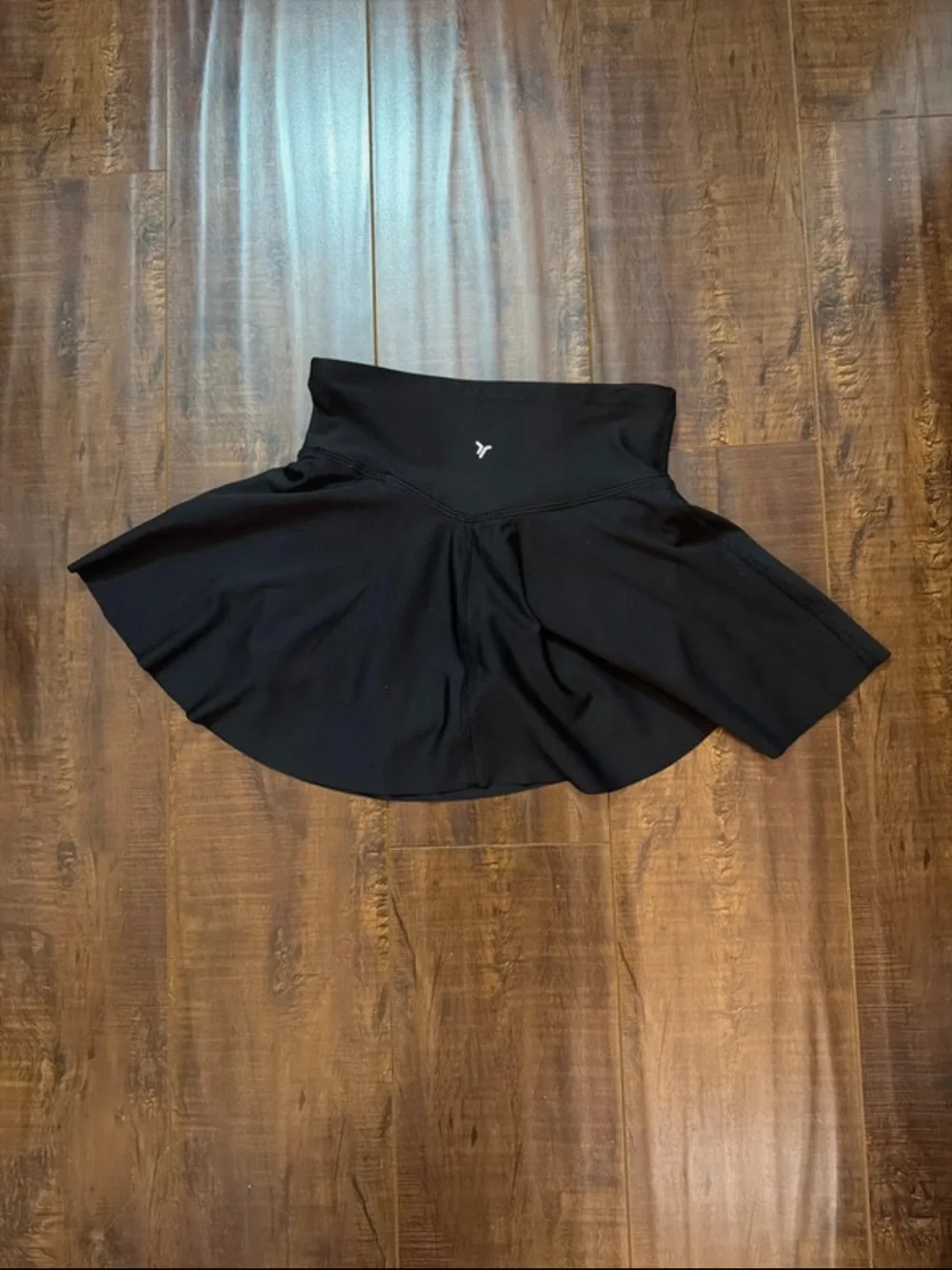 Old Navy Black Circle Skater Skirt